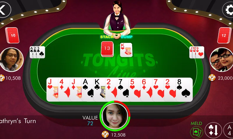 Valid Tongits Card Melds Sets and Runs Strategy Layout