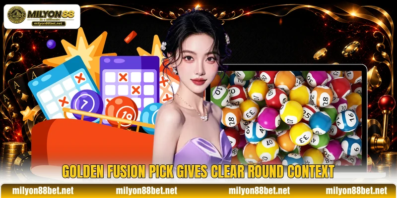 Golden Fusion Pick gives clear round context