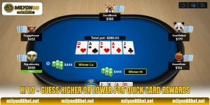 Hi Lo - Guess Higher Or Lower For Quick Card Rewards