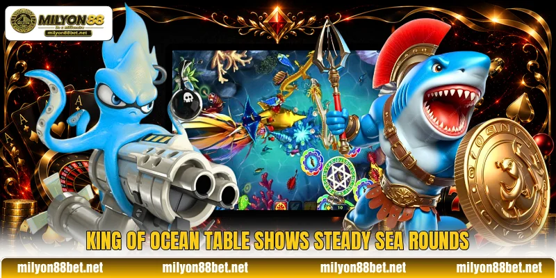 King of Ocean table shows steady sea rounds King of Ocean table shows steady sea rounds