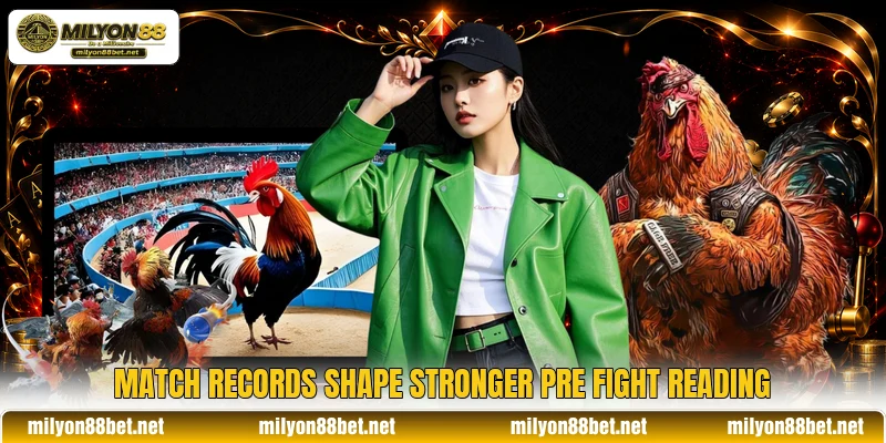 Match records shape stronger pre fight reading Match records shape stronger pre fight reading