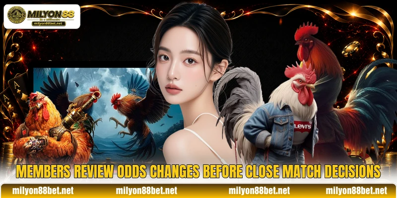 Members review odds changes before close match decisions Members review odds changes before close match decisions