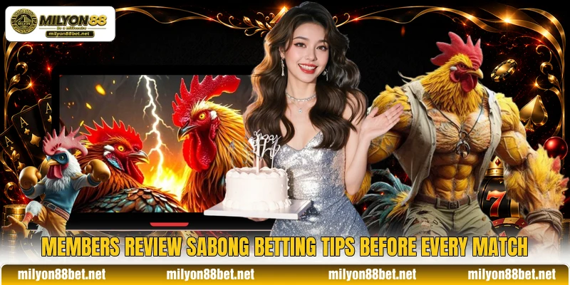Members review Sabong Betting Tips before every match Members review Sabong Betting Tips before every match
