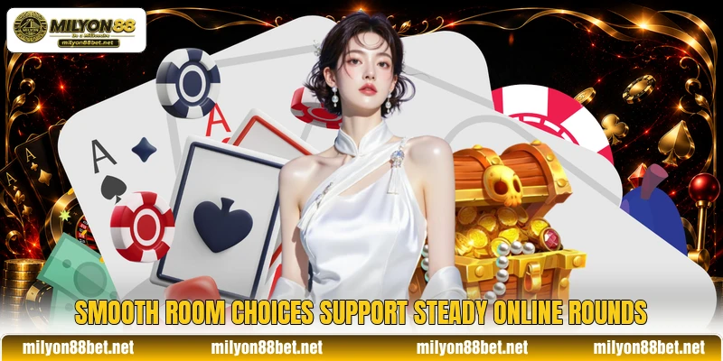 Smooth room choices support steady online rounds Smooth room choices support steady online rounds